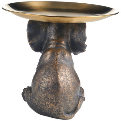 Подставка декоративная для мелочей "СЛОН" 20*20*18 см LEFARD 146-1823-1