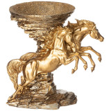 Подставка декоративная для мелочей "ЛОШАДИ" 36,8х24х37см LEFARD 146-1852