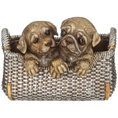 Подставка декоративная для мелочей "ЩЕНКИ" 22,9*18*16 см LEFARD 146-1866