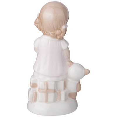 Фигурка "ДЕВОЧКА С МИШКОЙ", 5,6*5*12,5см LEFARD 146-1959-1