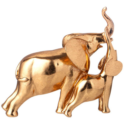 Фигурка декоративная "СЛОНЫ" 22х8,2х19 см LEFARD 146-1968-3