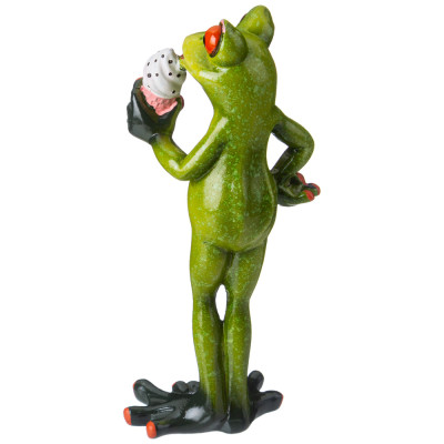 Фигурка декоративная "ЛЯГУШКА" 7х6,2х16,2 см LEFARD 146-1998-1