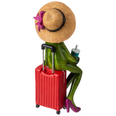 Фигурка декоративная "ЛЯГУШКА" 7,5х6х17,7 см LEFARD 146-2004-1