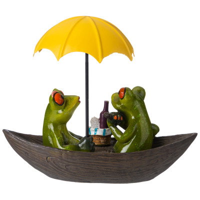 Фигурка декоративная "ЛЯГУШКИ" 18х14х15,5 см LEFARD 146-2008-1