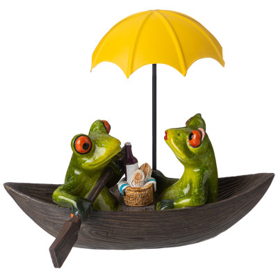 Фигурка декоративная "ЛЯГУШКИ" 18х14х15,5 см LEFARD 146-2008