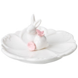 Подставка декоративная для мелочей "ЗАЙЧИК" 15х15х7,5 см LEFARD 146-2011
