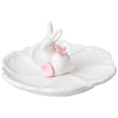 Подставка декоративная для мелочей "ЗАЙЧИК" 15х15х7,5 см LEFARD 146-2011