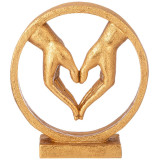 Фигурка декоративная "СЕРДЦЕ ИЗ РУК" 20х6,5х22 см LEFARD 146-2070