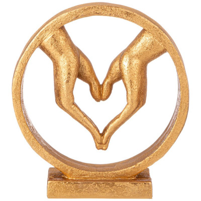 Фигурка декоративная "СЕРДЦЕ ИЗ РУК" 20х6,5х22 см LEFARD 146-2070-1