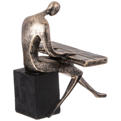 Фигурка декоративная "АБСТРАКЦИЯ. ПИАНИСТ" 18х16х18 см LEFARD 146-2086-2