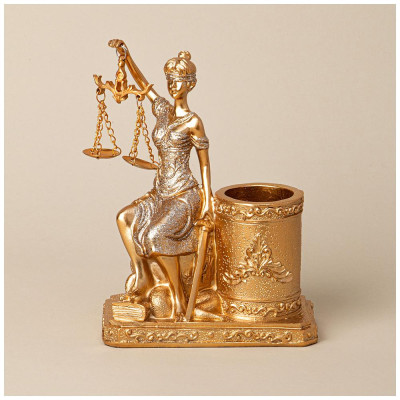 Фигурка декоративная "ФЕМИДА" 12,9х8х17 см LEFARD 146-2090