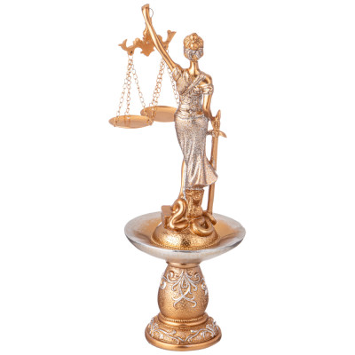 Фигурка декоративная "ФЕМИДА" 11,4х11,1х31,4 см LEFARD 146-2091-2