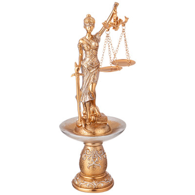Фигурка декоративная "ФЕМИДА" 11,4х11,1х31,4 см LEFARD 146-2091