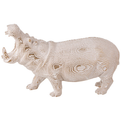 Фигурка декоративная "БЕГЕМОТ" 25,5х9,6х15,5 см LEFARD 146-2092