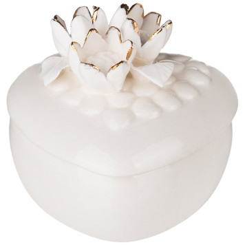 Шкатулка декоративная 7,1х6,6х7 см LEFARD 146-2118