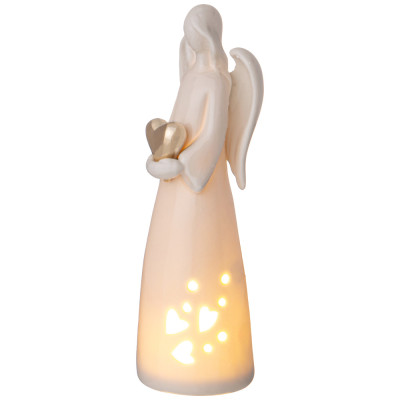 Фигурка "АНГЕЛ" с led-подсветкой 6,5*5,4*17,8 см LEFARD 146-2124-2