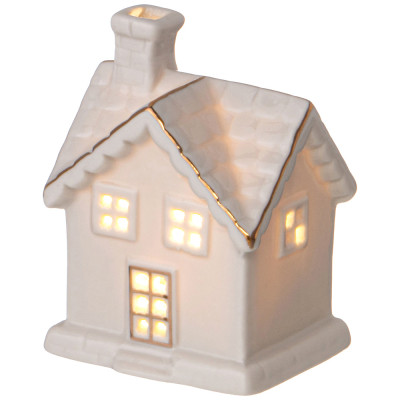 Фигурка "ДОМИК" с led-подсветкой 7,4*6,6*10 см LEFARD 146-2125-1