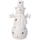 Фигурка "СНЕГОВИК" с led-подсветкой 8,8*6,4*15,6 см LEFARD 146-2143