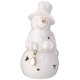 Фигурка "СНЕГОВИК" с led-подсветкой 6,3*6,1*12 см LEFARD 146-2146