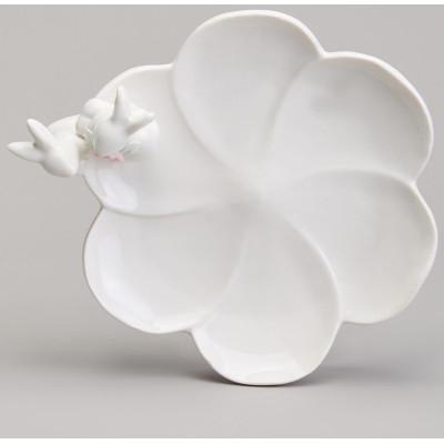 Блюдо сервировочное "КРОЛИКИ" 22,6х18,8х6,8 см LEFARD 146-2164-2