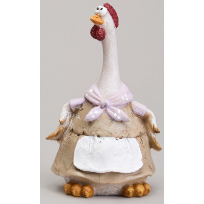 Фигурка "КУРИЦА" 6,5х4,5х13 см LEFARD 146-2176