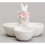 Блюдо для яиц "ЗАЙЧИК" 11х10,5х10 см LEFARD 146-2181