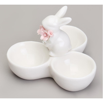 Блюдо для яиц "ЗАЙЧИК" 11х10,5х10 см LEFARD 146-2181-2