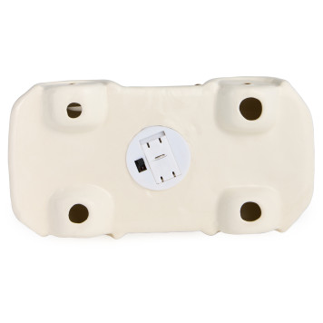 Фигурка "МАШИНКА С ЕЛКОЙ" с led-подсветкой 16,2*8,3*12,5 см LEFARD 146-2188-4