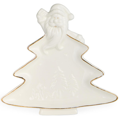 Блюдо сервировочное "ЕЛКА" 19*18*2 см LEFARD 146-2190-2