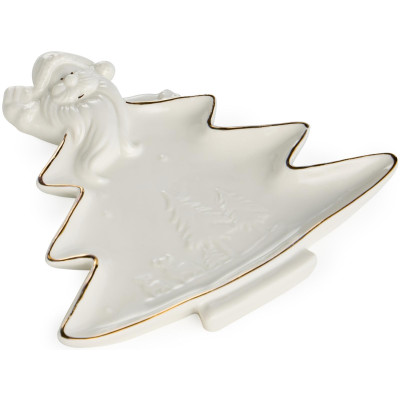 Блюдо сервировочное "ЕЛКА" 19*18*2 см LEFARD 146-2190