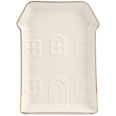 Блюдо сервировочное "ДОМИК" 19*14,5*1,8 см LEFARD 146-2191-1