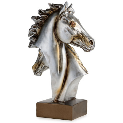Фигурка декоративная "БЮСТ ЛОШАДЕЙ" 19*9,3*28,5 см LEFARD 146-2200-1