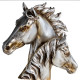 Фигурка декоративная "БЮСТ ЛОШАДЕЙ" 19*9,3*28,5 см LEFARD 146-2200