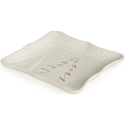 Блюдо сервировочное " НОВОГОДНЕЕ" 15,7*14,4*2,3 см LEFARD 146-2214