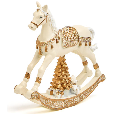 Статуэтка " КОНЬ-КАЧАЛКА" 14х3,5х14 см LEFARD 146-2221-1