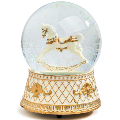 Музыкальная статуэтка "СНЕЖНЫЙ ШАР" 10х10х14 см LEFARD 146-2222-2