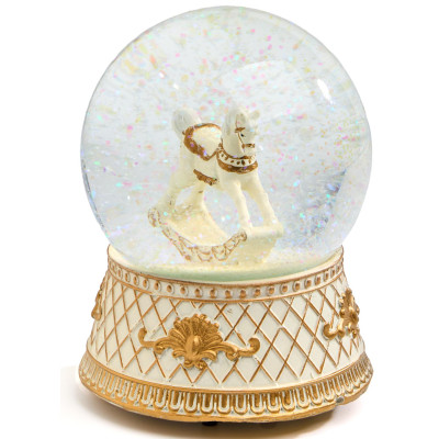 Музыкальная статуэтка "СНЕЖНЫЙ ШАР" 10х10х14 см LEFARD 146-2222-3