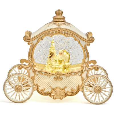 Музыкальная статуэтка "КАРЕТКА" с led-подсветкой 26х11,5х21,5 см LEFARD 146-2226-2