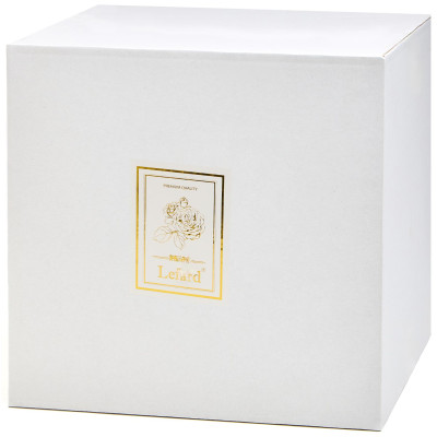 Музыкальная статуэтка "ЗАГОРОДНЫЙ ДОМИК" с led-подсветкой 19,5х19,5х17,5 см LEFARD 146-2228-7