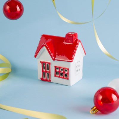 Статуэтка "ДОМИК" с led-подсветкой 9,5х7х11 см LEFARD 146-2233