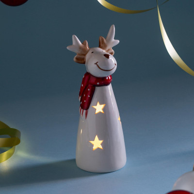 Статуэтка "ОЛЕНЬ" с led-подсветкой 7х6,2х16,2 см LEFARD 146-2236-1