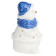 Статуэтка "СНЕГОВИК" с led-подсветкой 6.4х6,3х10,3 см LEFARD 146-2243