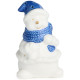Статуэтка "СНЕГОВИК" с led-подсветкой 6.4х6,3х10,3 см LEFARD 146-2243