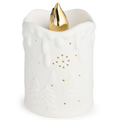 Статуэтка "СВЕЧА" с led-подсветкой 10х10х15,3 см LEFARD 146-2251