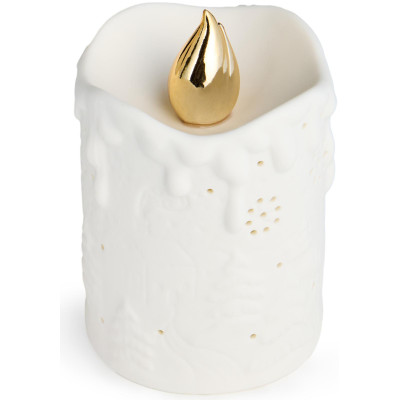 Статуэтка "СВЕЧА" с led-подсветкой 10х10х15,3 см LEFARD 146-2251-1