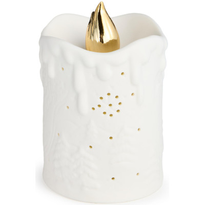 Статуэтка "СВЕЧА" с led-подсветкой 10х10х15,3 см LEFARD 146-2251