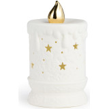 Статуэтка "СВЕЧА" с led-подсветкой 8,8х8,8х14,8 см LEFARD 146-2252