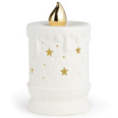 Статуэтка "СВЕЧА" с led-подсветкой 8,8х8,8х14,8 см LEFARD 146-2252