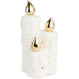 Статуэтка "СВЕЧИ" c led-подсветкой 9,3х8,6х17,7 см LEFARD 146-2253