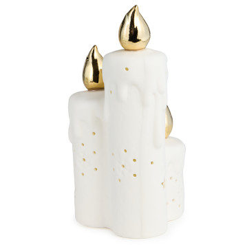 Статуэтка "СВЕЧИ" c led-подсветкой 9,3х8,6х17,7 см LEFARD 146-2253-1